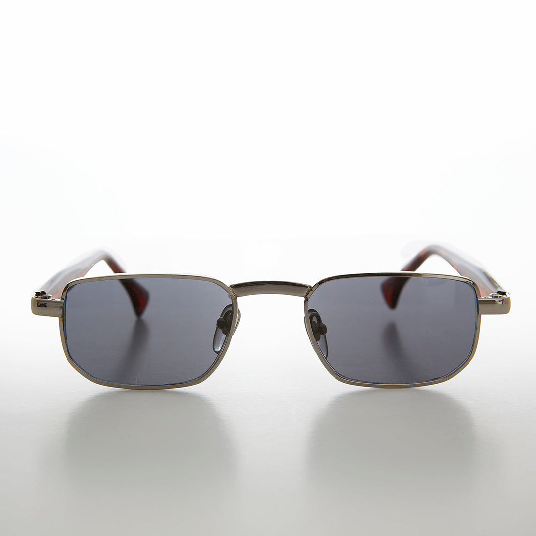 Narrow Rectangular 90s Vintage Sunglass - Clint