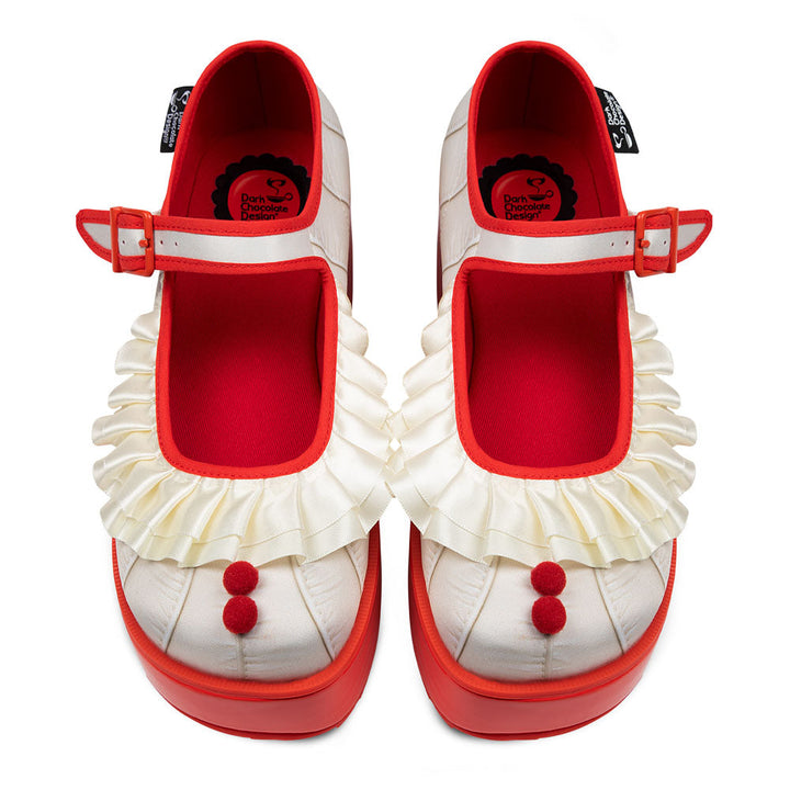 Chocolaticas® Clown Women's Mary Jane Platform
