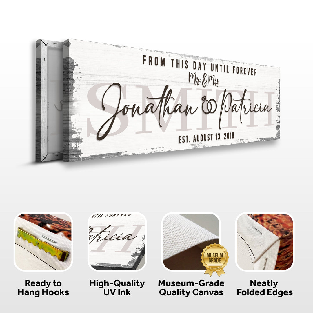 Custom Wedding Sign II