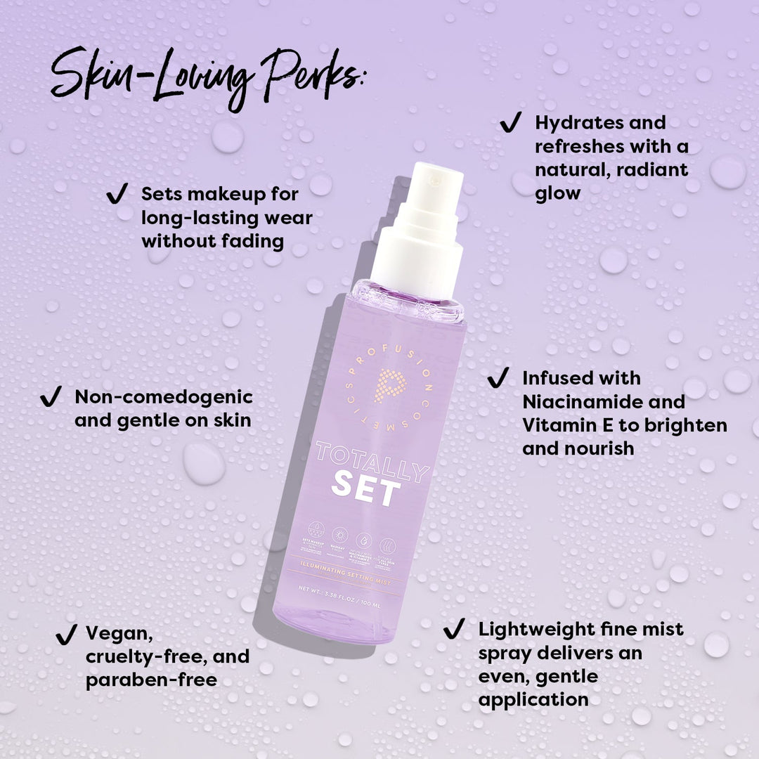 Totally Set Illuminating Setting Mist