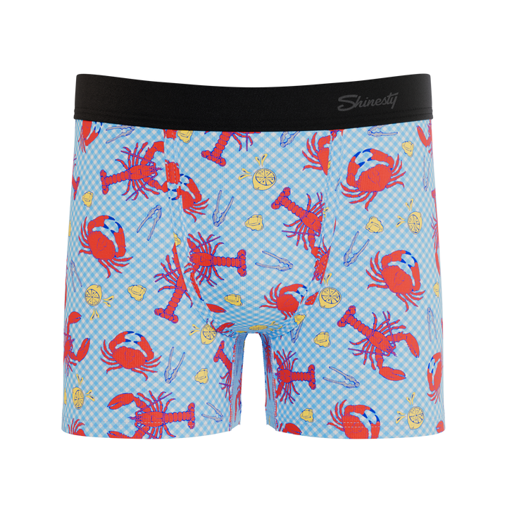 The Cajun Cookout | Summer Crabs Boy's Boxer Briefs