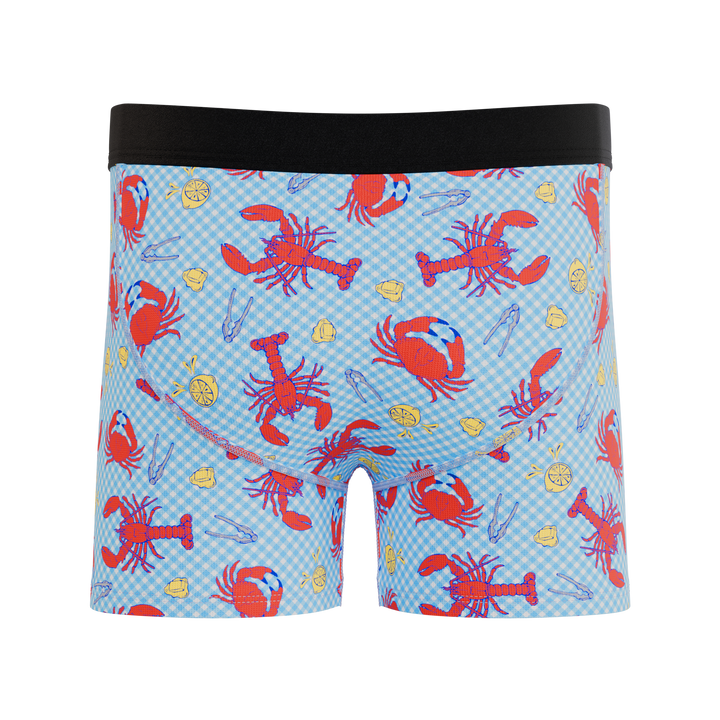 The Cajun Cookout | Summer Crabs Boy's Boxer Briefs