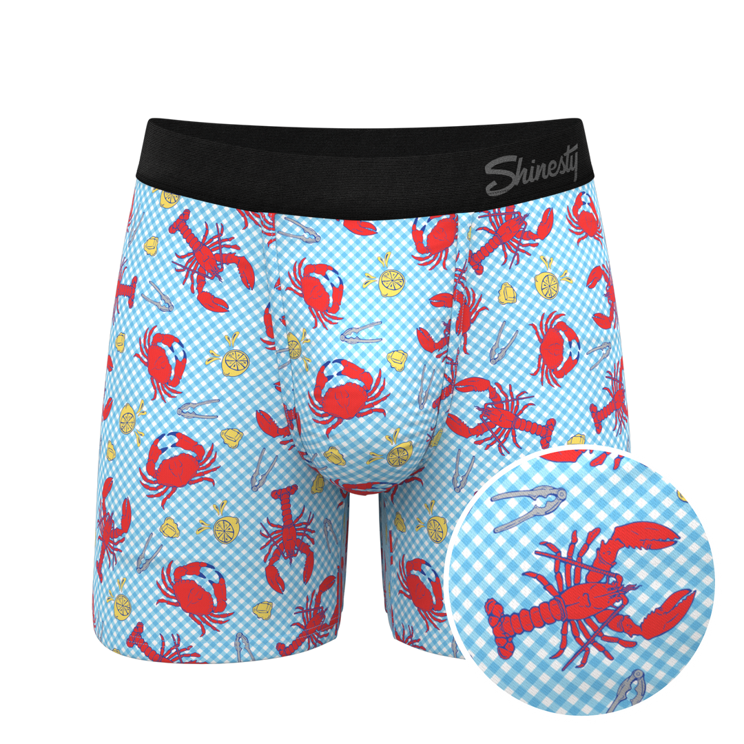 The Cajun Cookout | Summer Crabs Ball Hammock® Pouch Underwear