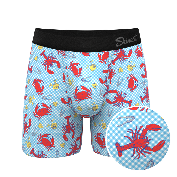 The Cajun Cookout | Summer Crabs Ball Hammock® Pouch Underwear