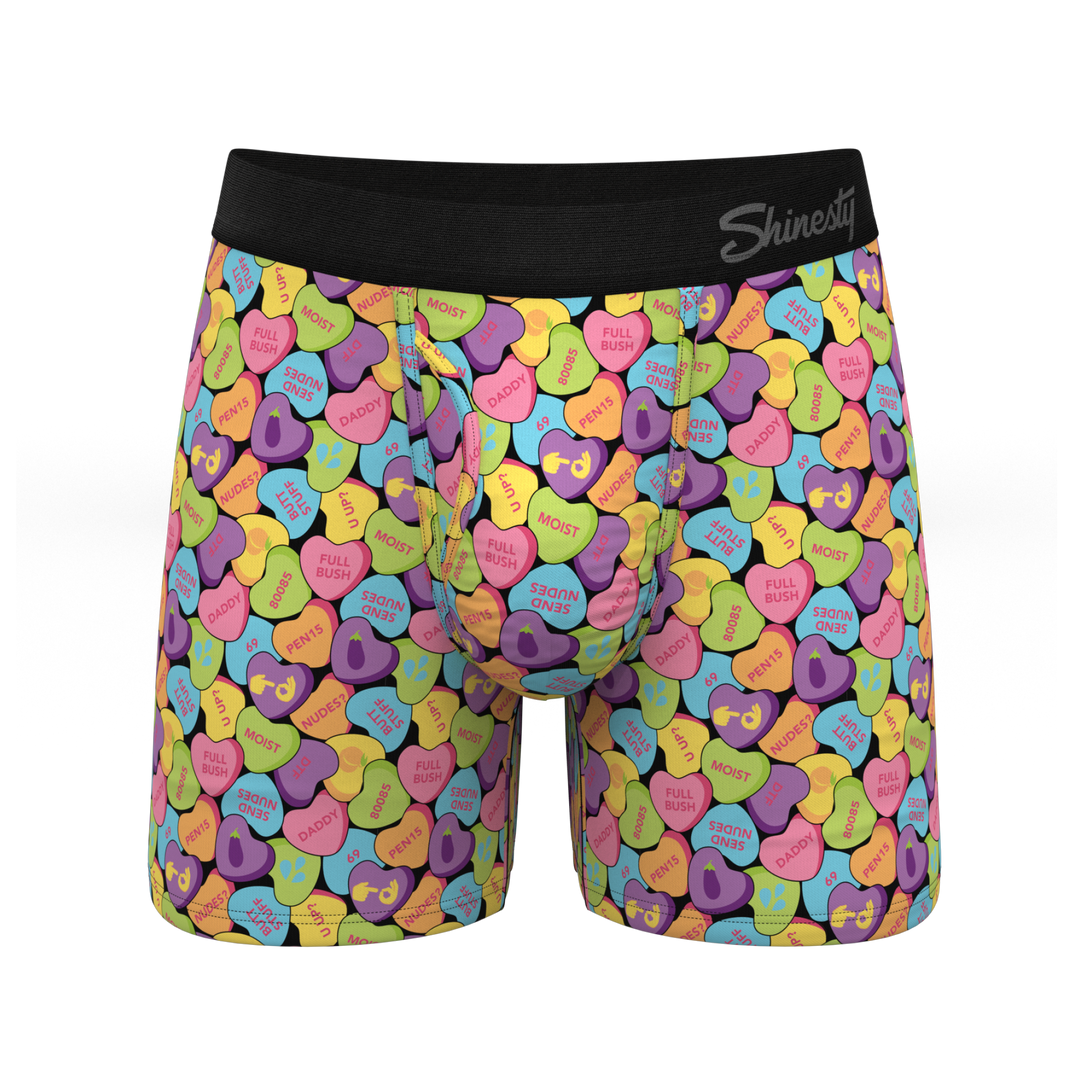 The Candy Crush | Candy Hearts Ball Hammock® Magnum Big Pouch Underwear