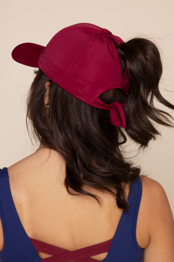 Go with the Bow High Pony Cap