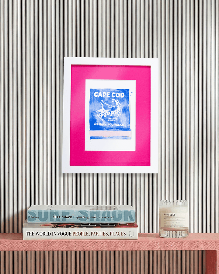 Cape Cod Matchbook Art Print