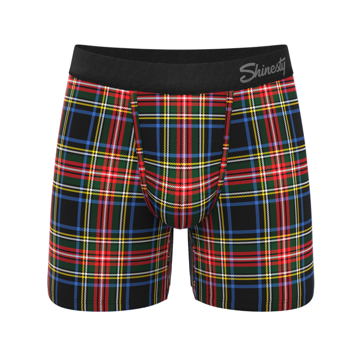 The Cappuccino | Holiday Tartan Plaid Ball Hammock® Pouch Underwear