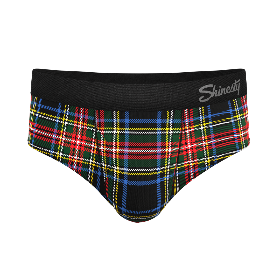 The Cappuccino | Holiday Tartan Plaid Ball Hammock® Pouch Underwear Briefs