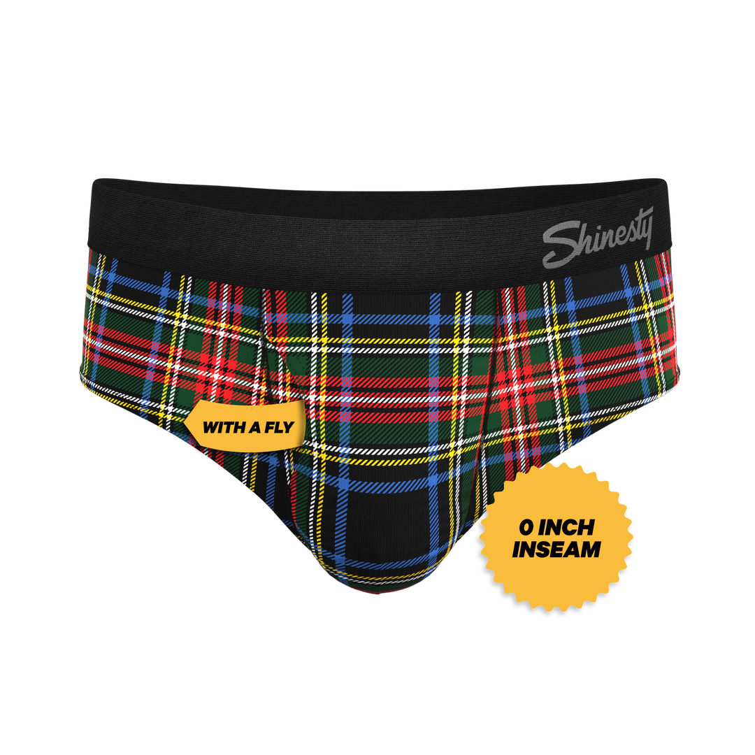 The Cappuccino | Holiday Tartan Plaid Ball Hammock® Pouch Underwear Briefs