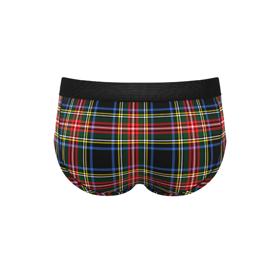 The Cappuccino | Holiday Tartan Plaid Ball Hammock® Pouch Underwear Briefs