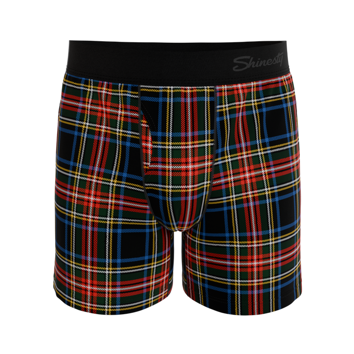 The Cappuccino | Holiday Tartan Plaid Boxers