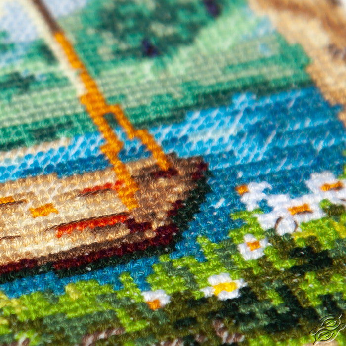 Carefree Days Counted Cross Stitch Kit by Magic Needle 70-42