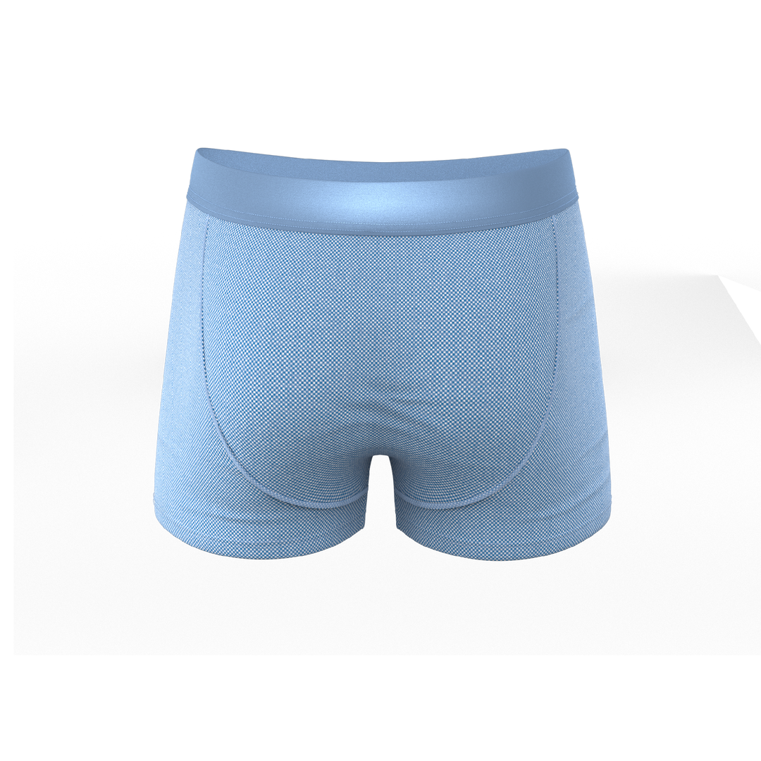 The Chambray All Day | Blue Chambray Ball Hammock® Pouch Trunks Underwear