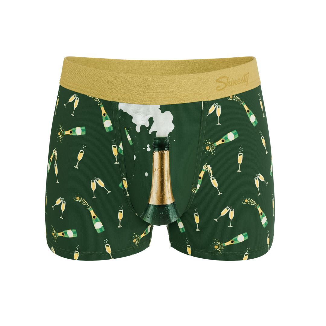 The Champagne Showers | New Years Ball Hammock® Pouch Trunks Underwear