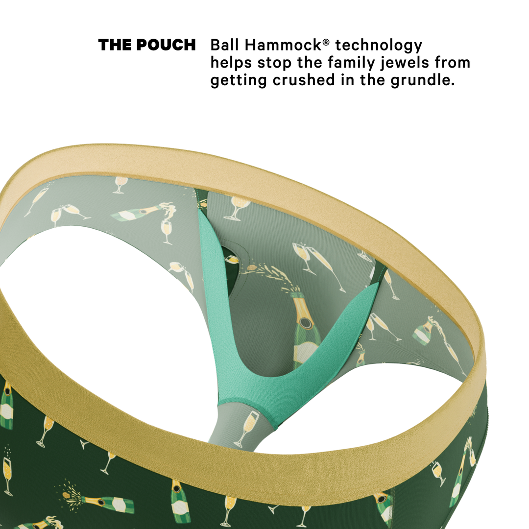 The Champagne Showers | New Years Ball Hammock® Pouch Underwear Briefs