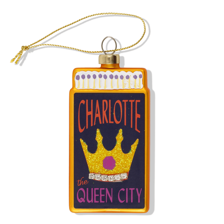 Matchbook Ornament - Charlotte