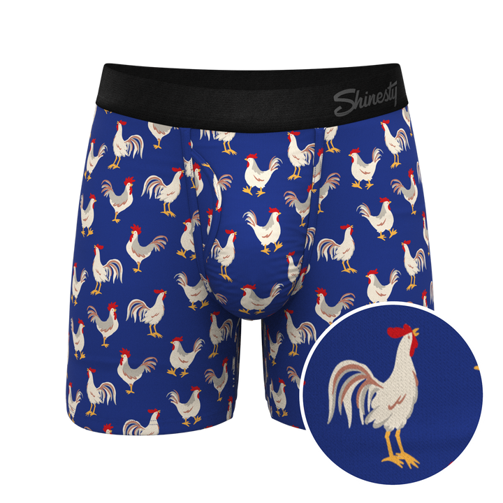 The Chicken Came First | Rooster Ball Hammock® Pouch Underwear With Fly