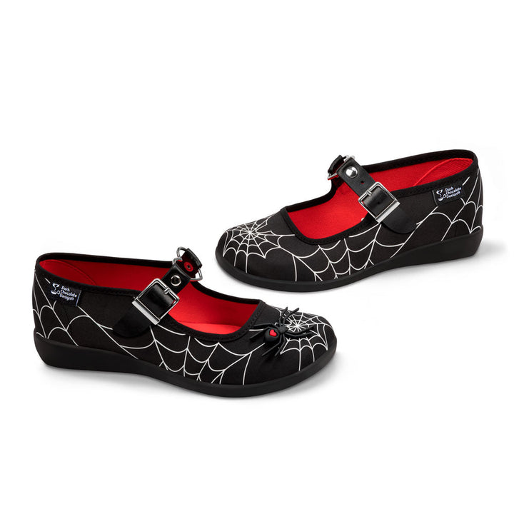 Widow Heart Women's Mary Jane Flats
