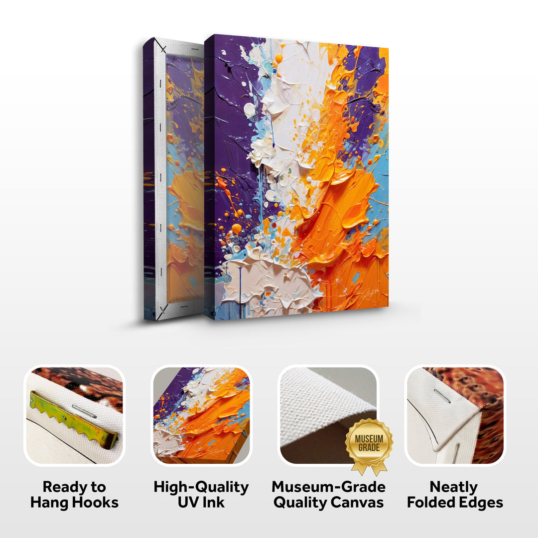 Canvas Print: "Chromatic Rift"