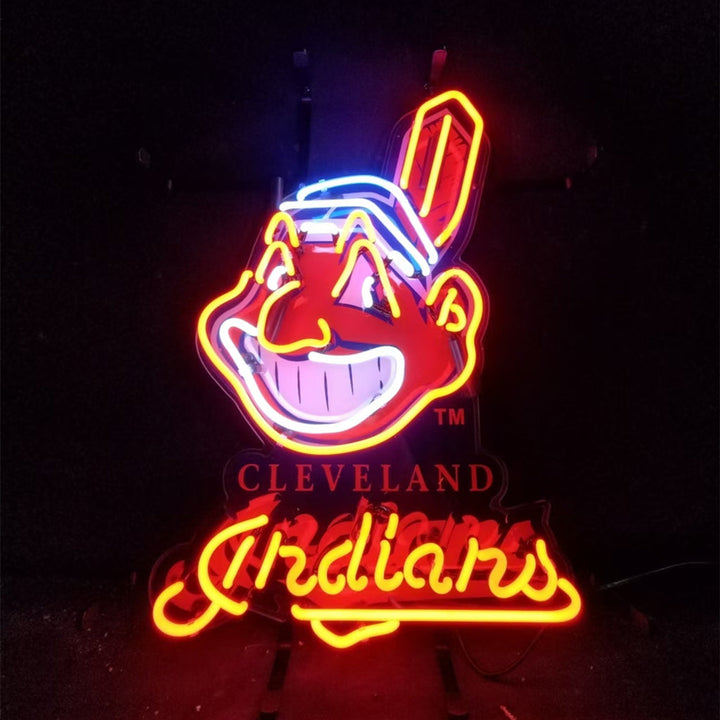 Cleveland Indians Neon Signs