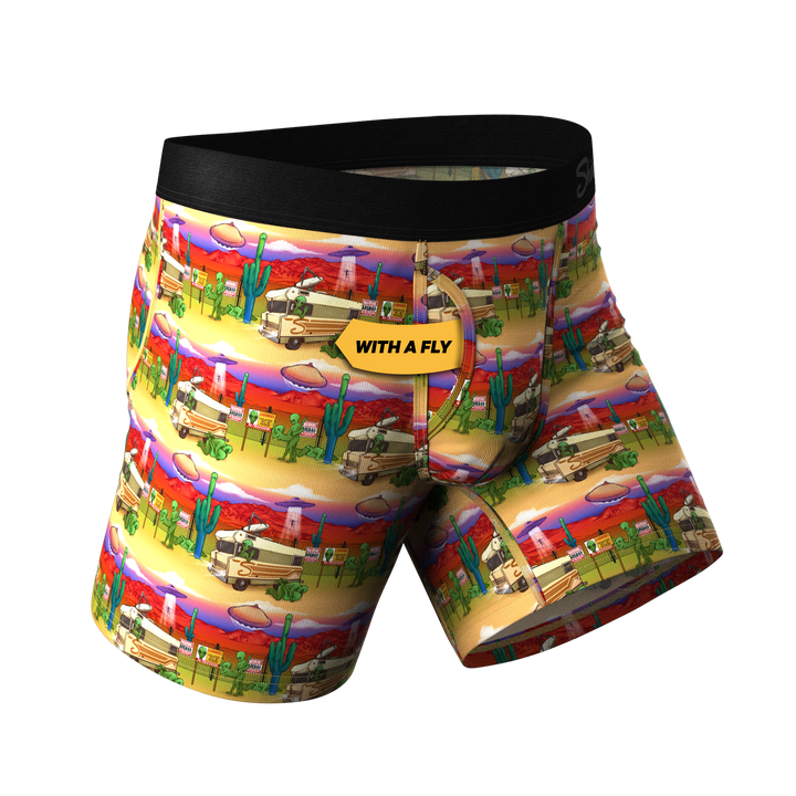 The Close Encounter | Alien Ball Hammock® Pouch Underwear With Fly