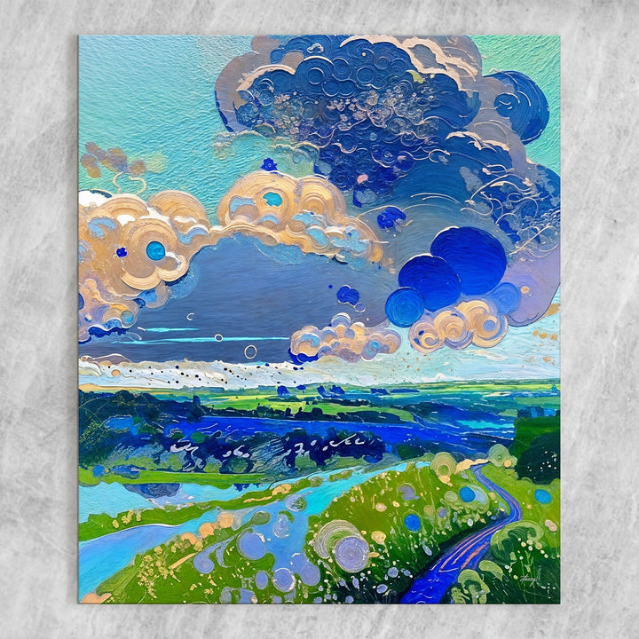 Canvas Print: "Cloud Dance"