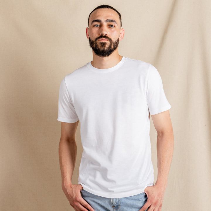 The Cloud 9 | White Everyman™ T Shirt