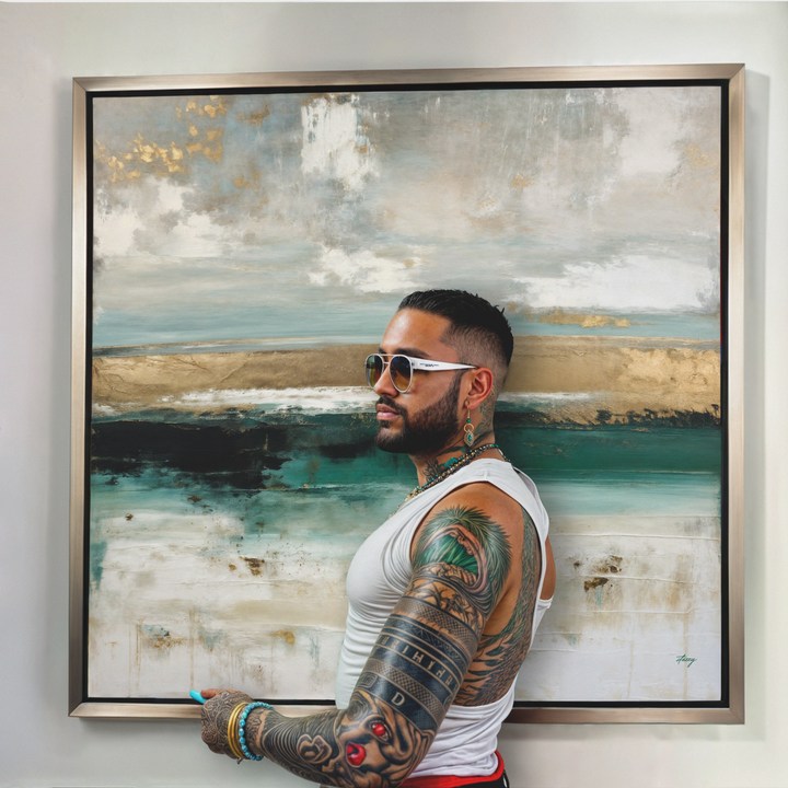 Canvas Print: "Coastal Echoes"