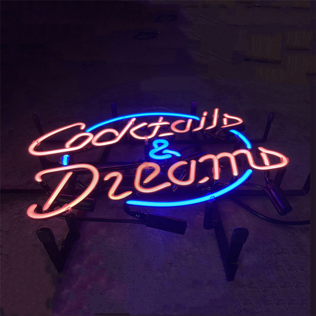 Cocktails & Dreams Neon Signs Light