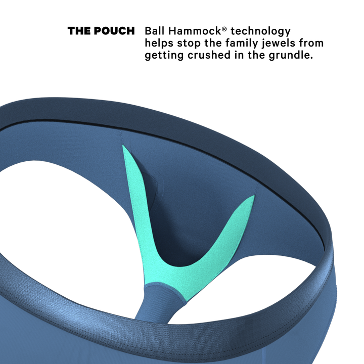 The Cool Cobalt | Slate Blue Ball Hammock® Pouch Underwear Briefs