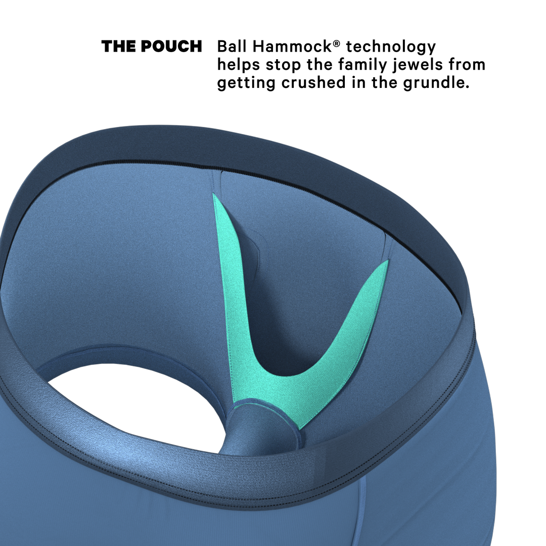 The Cool Cobalt | Slate Blue Ball Hammock® Pouch Trunks Underwear