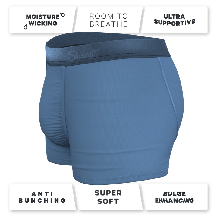 The Cool Cobalt | Slate Blue Ball Hammock® Pouch Trunks Underwear