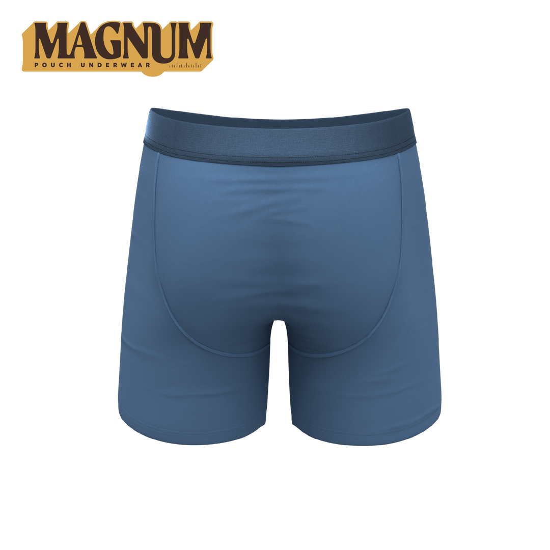 The Cool Cobalt | Slate Blue Ball Hammock® Magnum Big Pouch Underwear