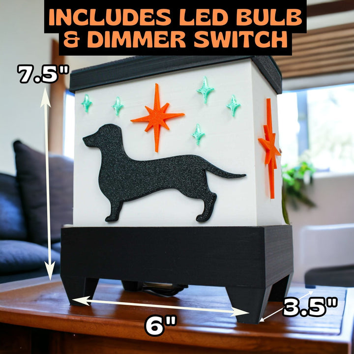 Atomic Dachshund Lamp