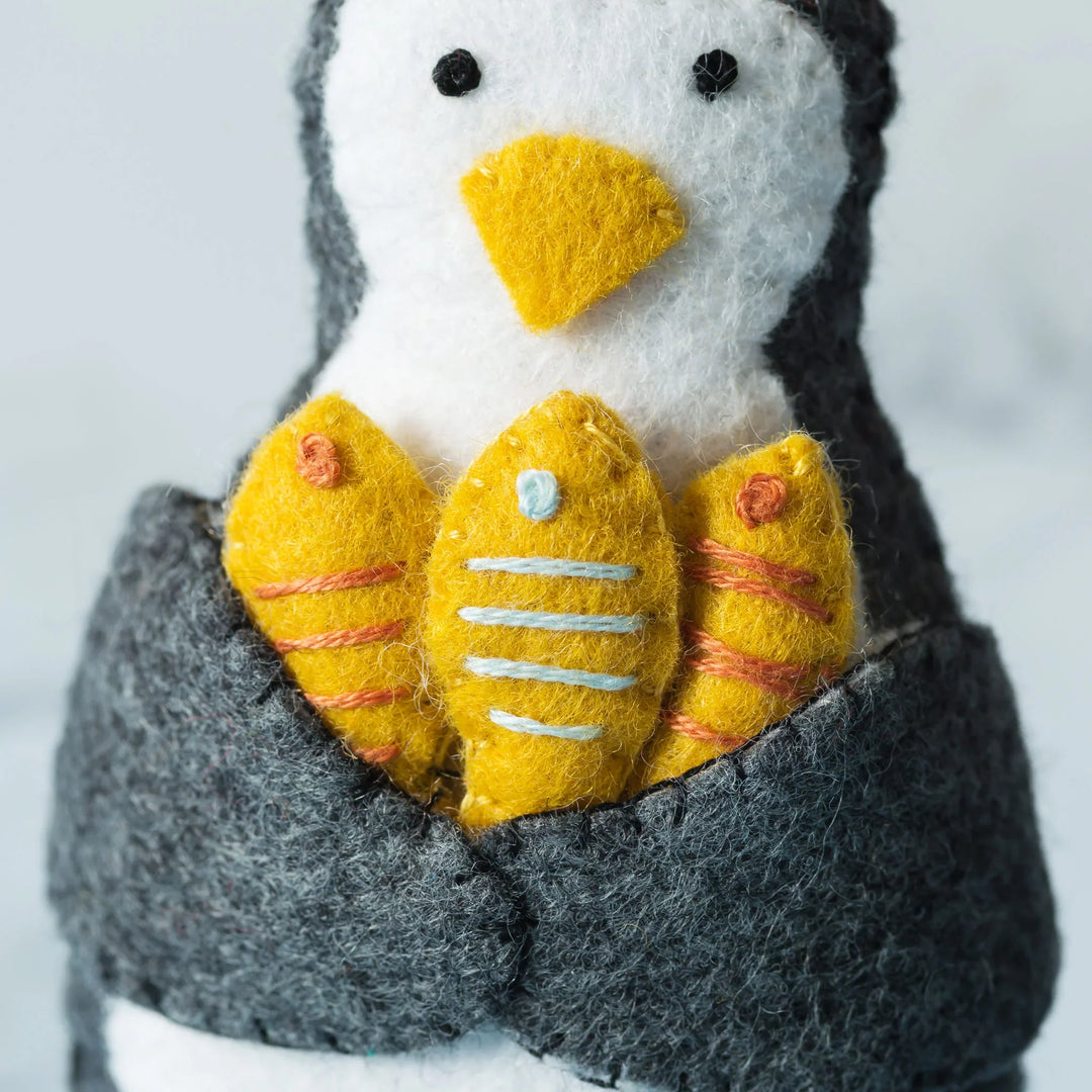 Penguin Felt Craft Mini Kit by Corinne Lapierre MKPGN1F