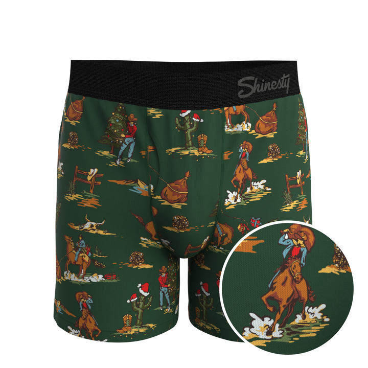 The Cowboy Christmas | Holiday Western Boxers