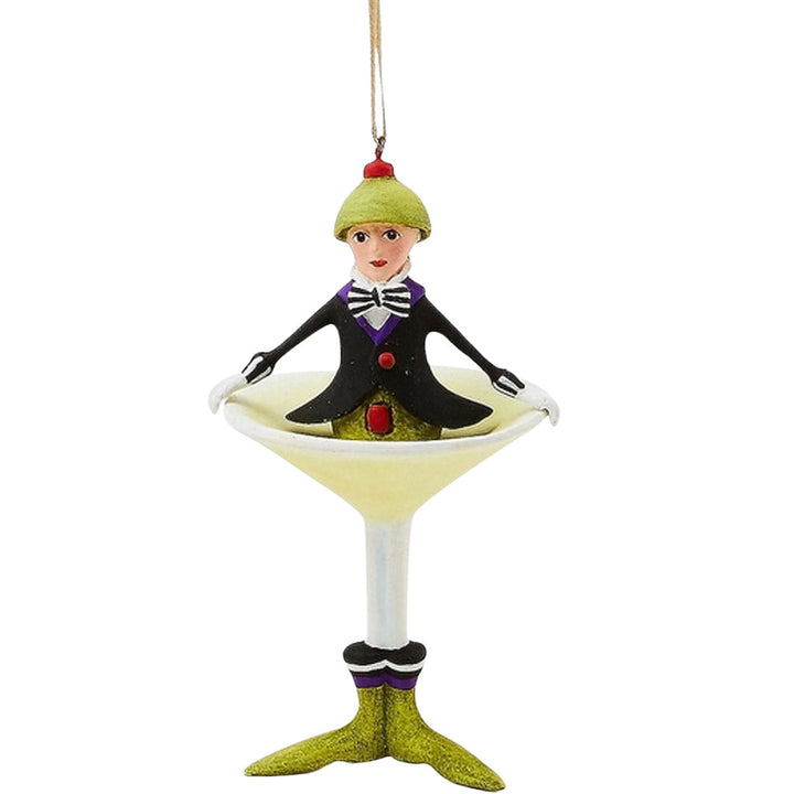 Patience Brewster Mini Cocktail Ornament Oliver Martini Boy