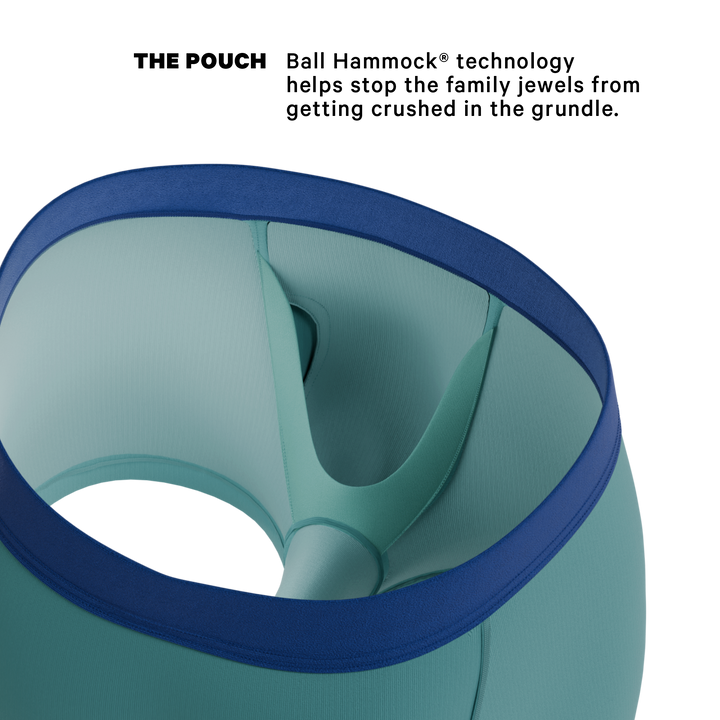 The Curacao | Teal Ball Hammock® Pouch Trunks Underwear
