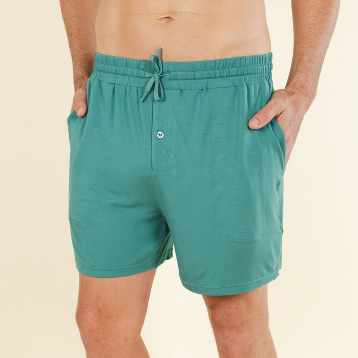 The Curacao | Teal SleepDeep™ Men’s Pajama Shorts