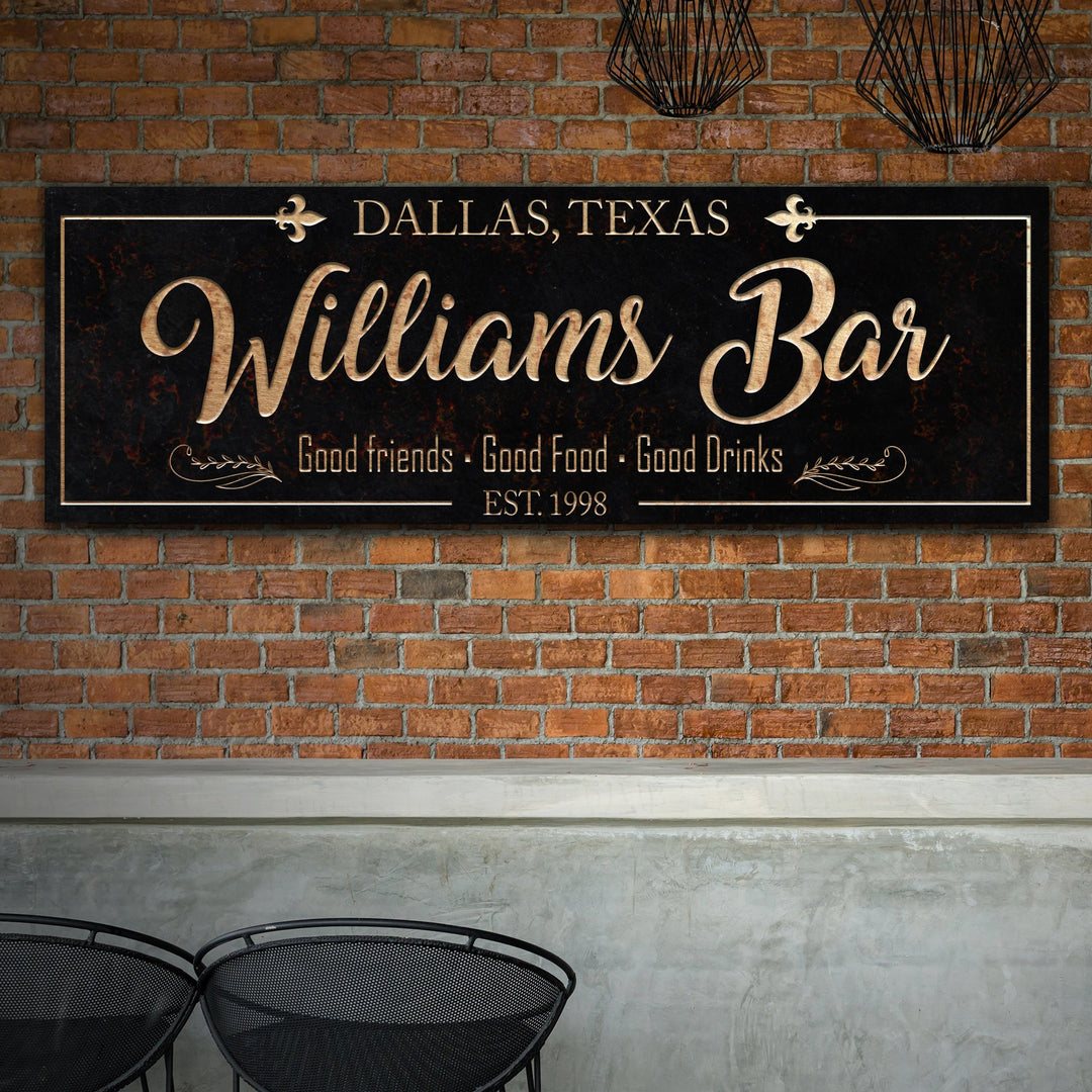 Custom Bar Sign