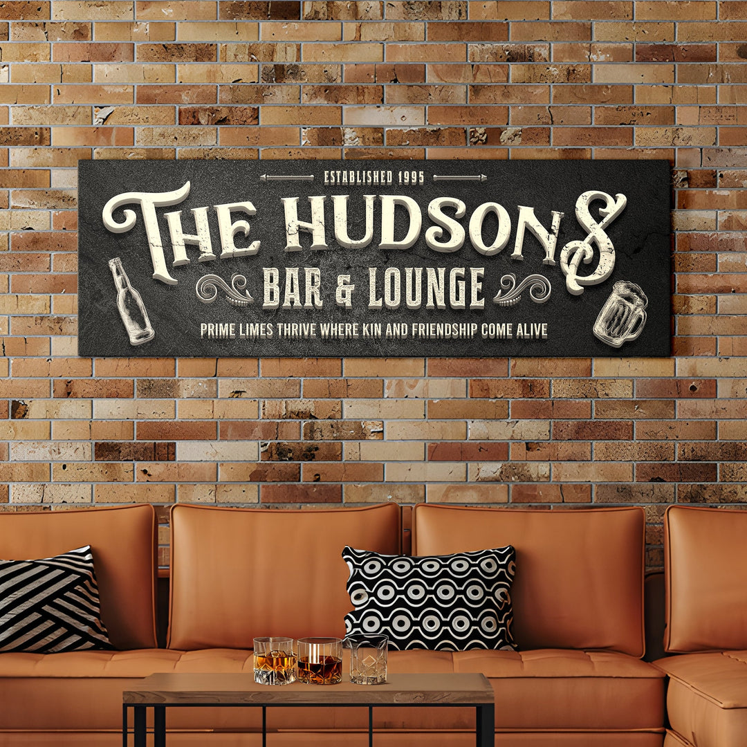 Custom Bar & Lounge Sign II