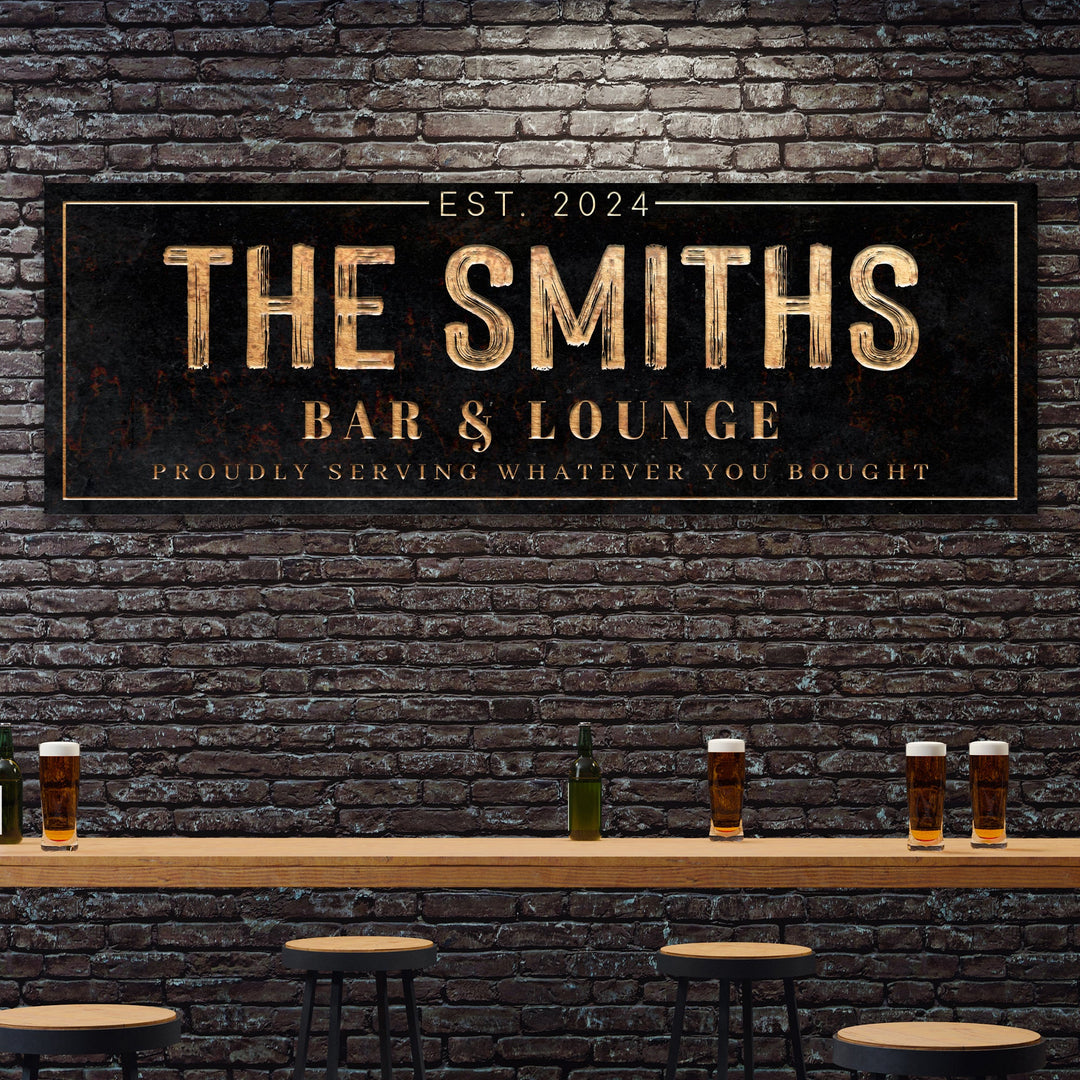 Custom Bar & Lounge Sign