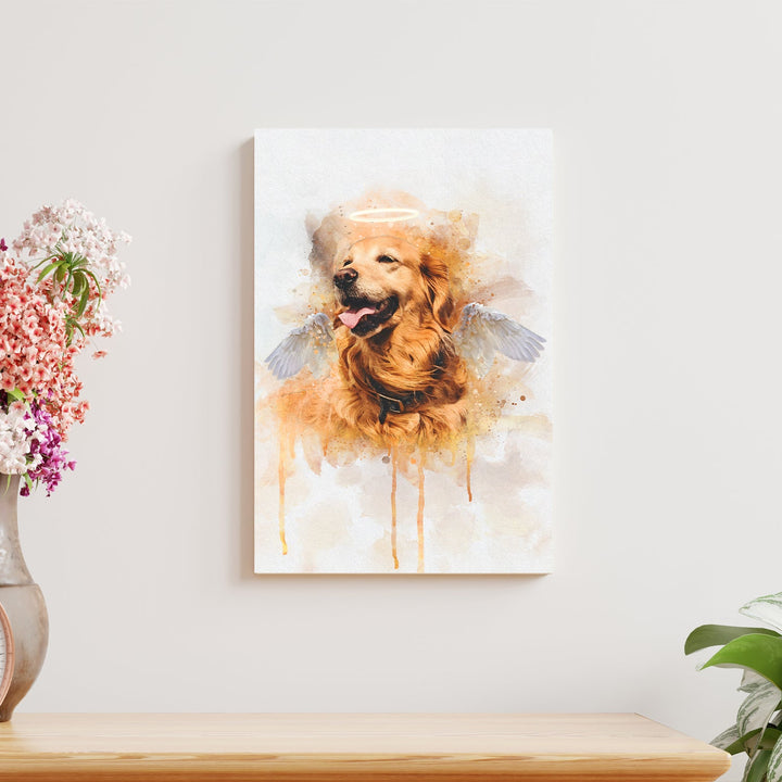 Custom Dog Watercolor Portrait