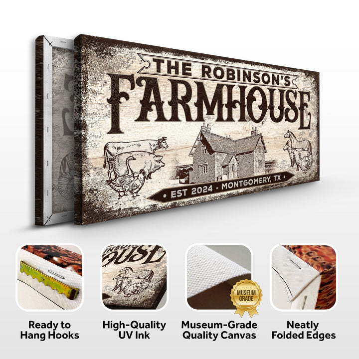Custom Farmhouse Sign III