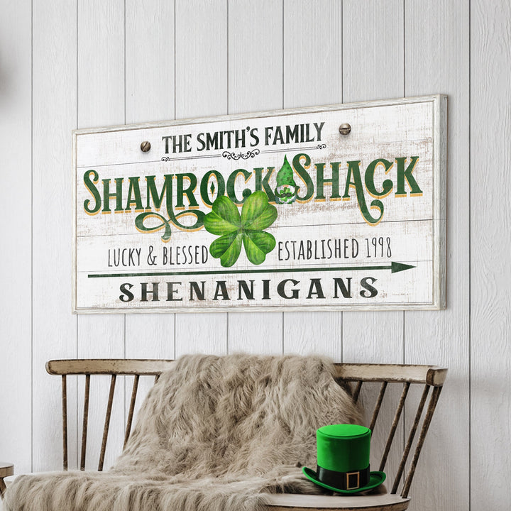 Custom Shamrock Shack Sign