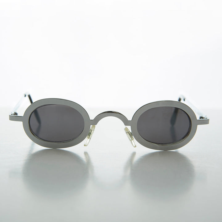 Micro Vintage Sunglasses with Tinted Lenses - Desert