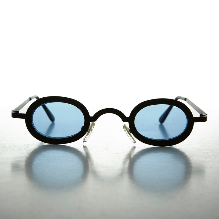Micro Vintage Sunglasses with Tinted Lenses - Desert