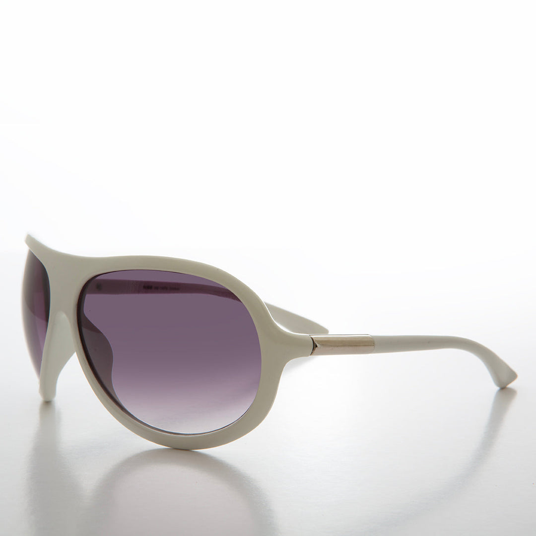 Large Teardrop 80s Fashion Sunglass - Dixon