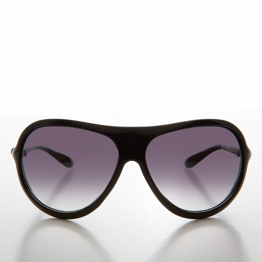 Large Teardrop 80s Fashion Sunglass - Dixon